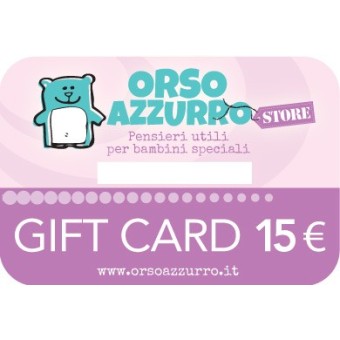 Gift card 15 €