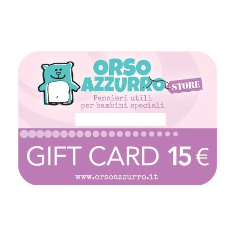 Gift card 15 €