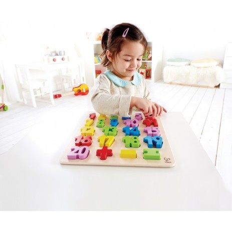 Puzzle per bambini Hape – Puzzle e gioco mappa del mondo 2 in 1,gioco  educativo