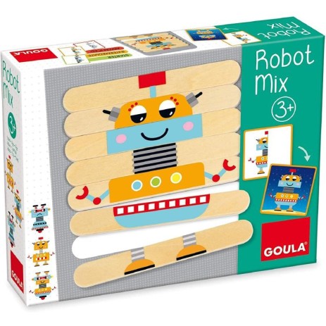 Goula 50212 Robot Mix Gioco di Composizione