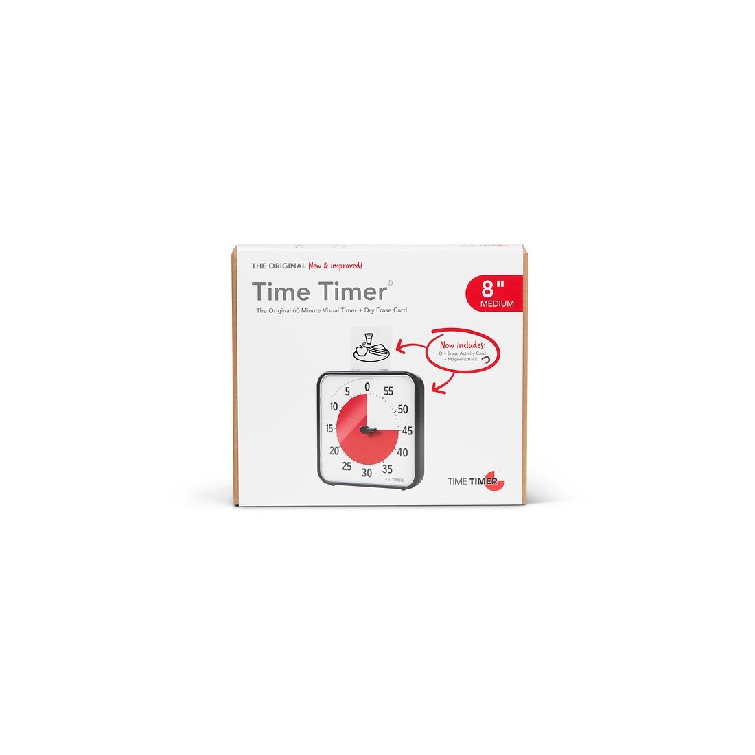 60 minuti Timer visivo Timer conto alla rovescia in classe Timer silenzioso  per strumento di gestione per bambini e adulti per l'insegnamento